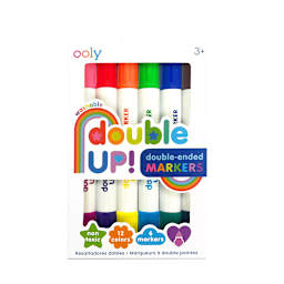 Double Up Double-Ended Markers 12-Color Set