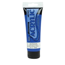 Artist Acrylic Paint Dark Ultramarine   120ml Tube - Peggable