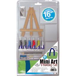 Artist Acrylic Color Mini Art Painting Set - 16 Pieces