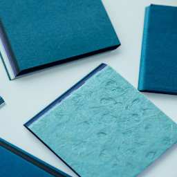 Awagami Washi Block, Blue