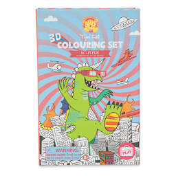 Tiger Tribe Sci-Fi Fun 3D Coloring Set (Packaging)