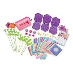 The Original Fantastic Flowers Paper Flower Maker - Components of package