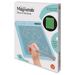 Kid O Glow-in-the-Dark Magnatab, Side of Box