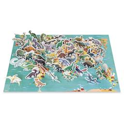 Janod Educational Dinosaurs Puzzle, Finished