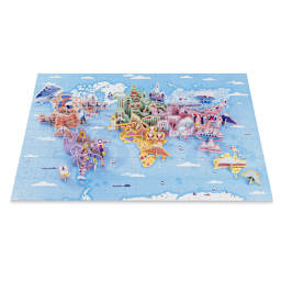 Janod Educational World Curiosities Puzzle, Finished