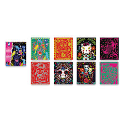 Janod Cats Scratch Art Kit (out of packaging)