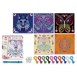 Janod Animal String Art Kit, Contents