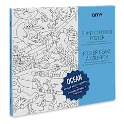 Omy Ocean Giant Coloring Poster (packaging)