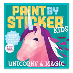 Paint By Sticker Kids: Unicorns & Magic (book cover)