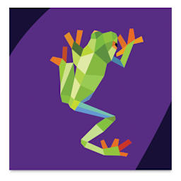 Paint By Sticker Kids: Zoo Animals (frog)