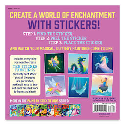 Paint By Sticker Kids: Mermaids and Magic (back of book)
