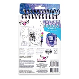 Fashion Angels Galaxy Doodle Activity Set (back cover)