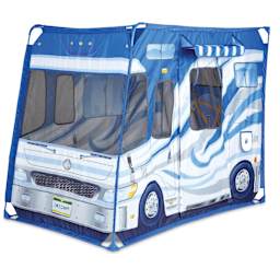 Melissa & Doug Let's Explore Camper Tent Play Set (Tent assembled)