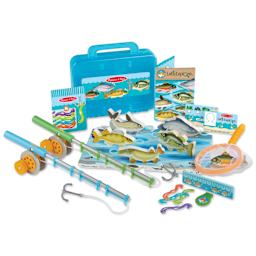 Melissa & Doug Let's Explore Fishing Play Set (Set contents)