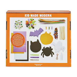 Kid Made Modern Halloween Craft Kit (Back of packaging)