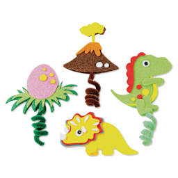 JackInTheBox 3-in-1 Activity Box Kit - Discovering Dinosaurs (pencil toppers)