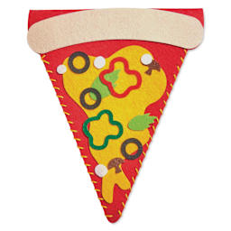JackInTheBox 3-in-1 Activity Box Kit - The Lil Chef (example of finished pizza pouch)