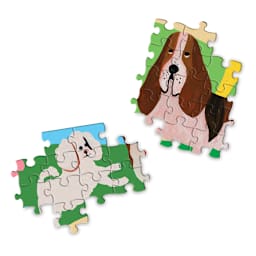 Eeboo Dogs in the Park Puzzle Pieces