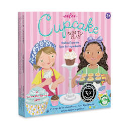 Eeboo Cupcake Spinner Game, front of packaging