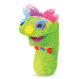 Creativity for Kids Make Your Own Sock Puppets - Sample of finished puppet