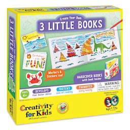 Creativity for Kids Create Your Own 3 Little Books, front of the packaging