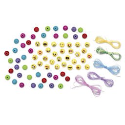 FFaber-Castell Creativity for Kids Emoji Bracelet Kit items included