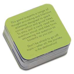 After Dinner Amusements: Which Would You Choose? - Closeup of cards in a stack