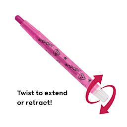 artPOP! Twist-Up Crayon Set - Set of 36, twisting feature