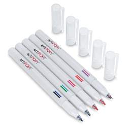artPOP! Double Tip Markers - Set of 5, with caps off
