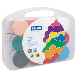 Milan Assorted Poster Paint Set, front of packaging