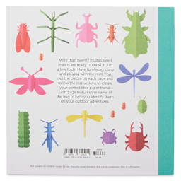 Insects : Fold & Play, back cover