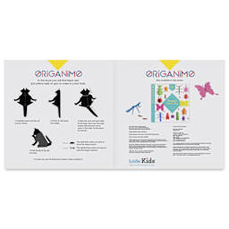 Origanimo Cats: Fold and Play Activity Book, open