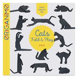 Origanimo Cats: Fold and Play Activity Book, front cover