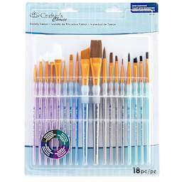 Royal Brush Clear Choice Brush Set of 18