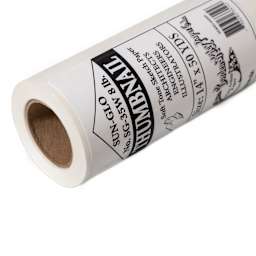 Borden & Riley #35C Sun-Glo Thumbnail Soft Tone Sketch Roll, White, 14 in x 50 yds.