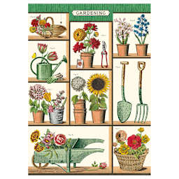 CAVALLINI DECOR PAPR GARDENING 20X28