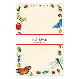 Cavallini Notepad Bugs & Insects