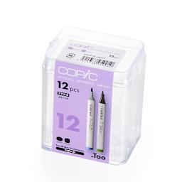 Copic Marker Empty Plastic Cases 12-Marker Case