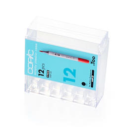 Ciao Marker Empty Plastic Cases 12-Marker Case