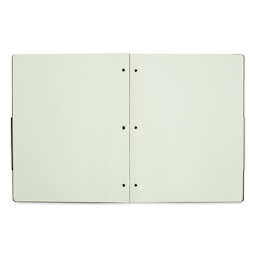 Moleskine Folio Pad with 3-holes - Blank, 11" x 8-1/2", 96 Pages (open)