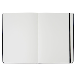 Moleskine Art Collection Sketchbook - Black, A4 (open to show paper)