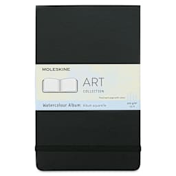Moleskine Art Collection Watercolor Album - 5" x 8-1/4", Landscape, 72 Pages