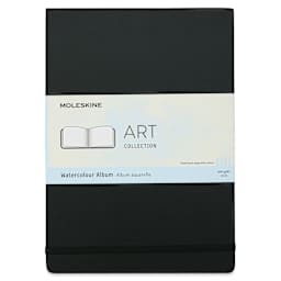 Moleskine Art Collection Watercolor Album - 8-1/4" x 11-3/4", 60 Pages (Front)