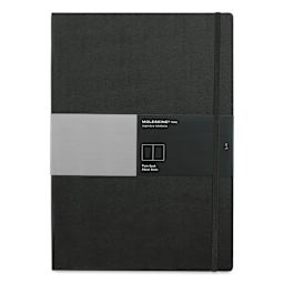 Moleskine Folio Plain Book - 16-1/2" x 12", 176 Pages