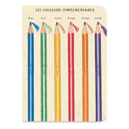 Cavallini Color Wheel Mini Notebooks - Les Couleurs Complementaires, cover