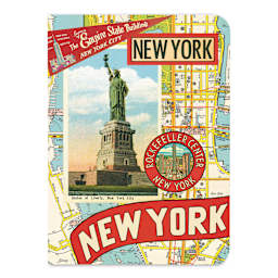 Cavallini New York Mini Notebook (Statue of Liberty on cover)