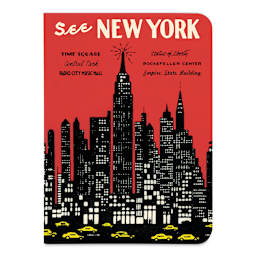 Cavallini Vintage New York Mini Notebook (Skyline cover)