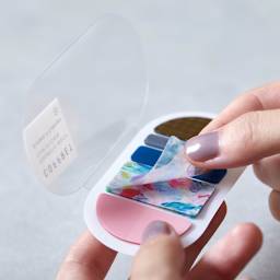 COFFRET Film Stickers ROUND Pink Float