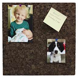 Cork Tiles 12" x 12"   3/8" Thick, 4/Pkg.