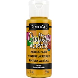 Crafter's Acrylic Paint Yellow